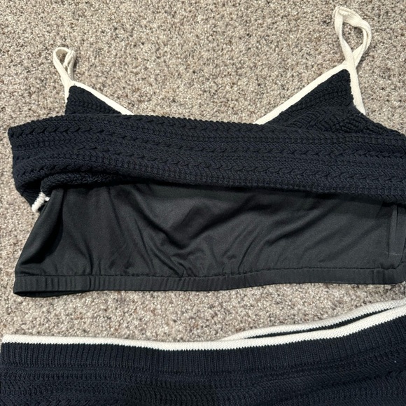 Abercrombie & Fitch Black and White Bodycon Set - Picture 5 of 7